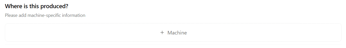 Linked Machines Section